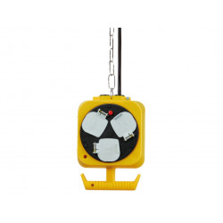 Hanging Extension Cable 240V 13A 6-Socket 5m