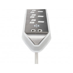 estilo Corner Extension Lead 240V 3-Gang 13A White 2m