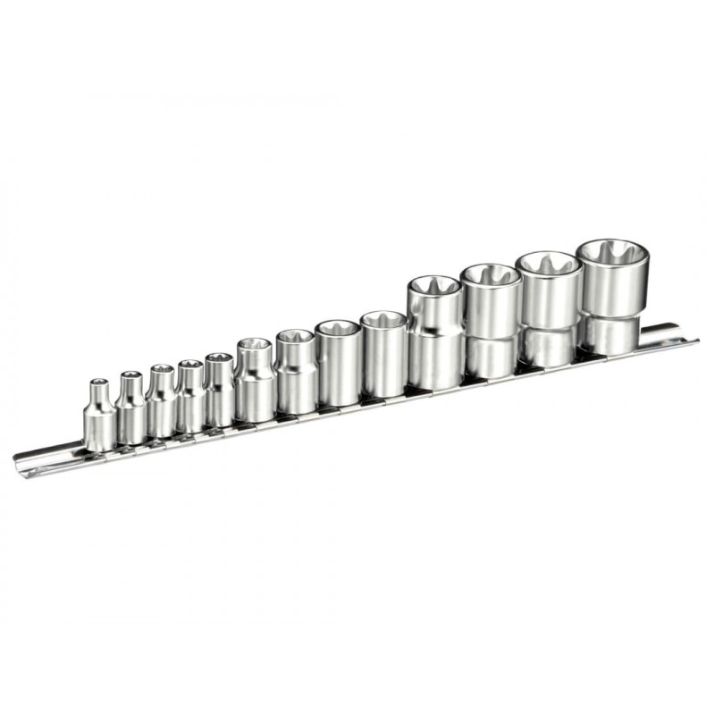 Mixed Drive TORX Socket Set, 13 Piece