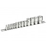 Mixed Drive TORX Socket Set, 13 Piece
