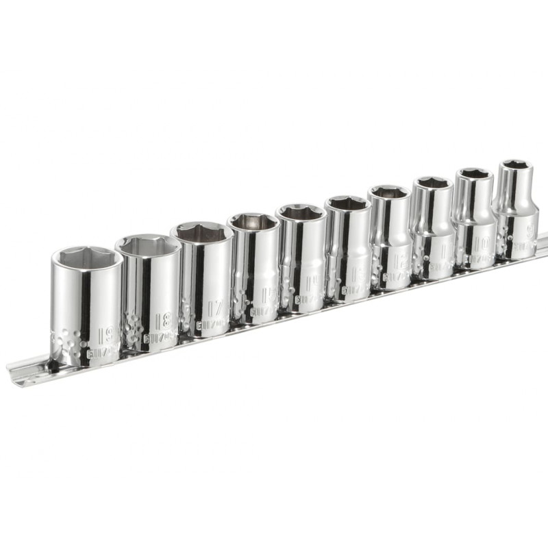 1/2in Drive Socket Set, 10 Piece