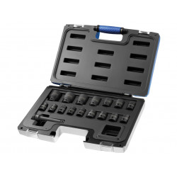 1/2in Impact Socket Set, 16 Piece