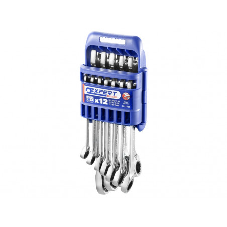 Ratchet Combination Spanner Set, 12 Piece