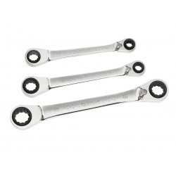 Quadbox Spanner Set, 3 Piece