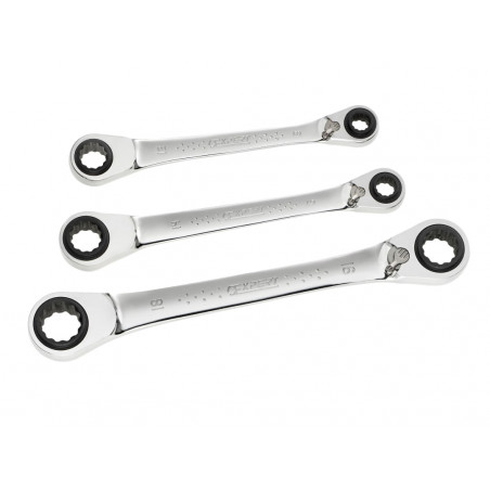 Quadbox Spanner Set, 3 Piece
