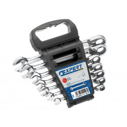 Ratchet Combination Spanner Set, 7 Piece