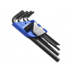 Metric Hexagon Key Long Arm Set, 9 Piece