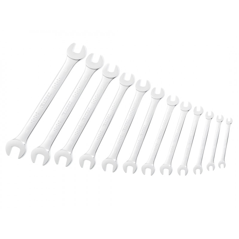Open End Spanner Set 12 Piece Metric 6 to 32mm Open End Spanner Set 12 Piece Metric 6 to 32mm