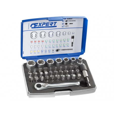 E131705 1/4in Bit Set, 39 Piece