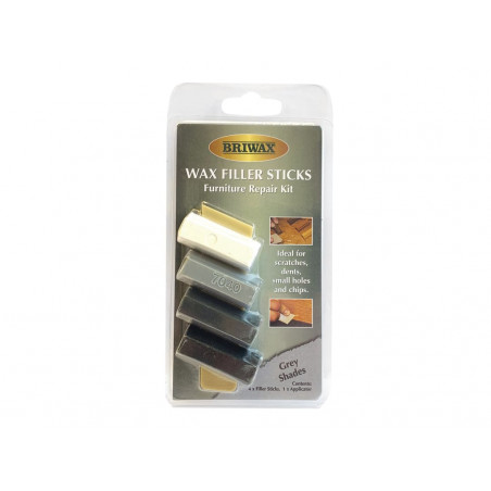 Wax Filler Sticks Grey Shades (Pack 4)