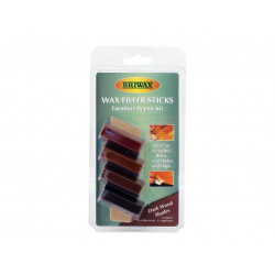 Wax Filler Sticks Dark Wood Shades (Pack 4)