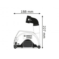 GDE 115/125 FC-T Professional Grinder Dust Extraction