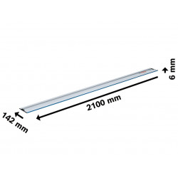 FSN 2100 Professional Guide Rail 2100mm