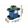 GRL 650 CHVG Professional Rotation Laser Set, 4 Piece