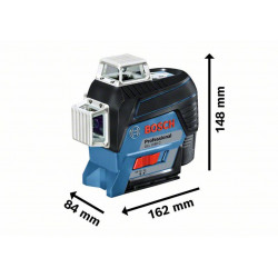GLL 3-80 C Professional 360° Line Laser + BM 1 Professional Universal Mount