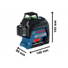 GLL 3-80 G Professional 360° Line Laser
