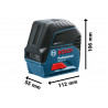 GCL 2-15 Professional Combi Laser + Rotating Mount & Clamp