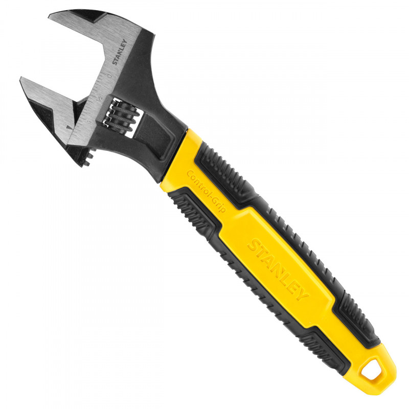 Stanley 0-90-949 Bi-Material Adjustable Wrench 10” / 250mm Stanley 0-90-949 Bi-Material Adjustable Wrench 10” / 250mm