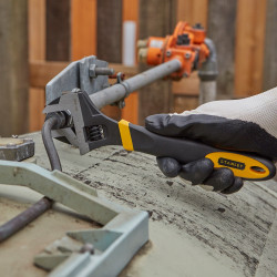 Stanley 0-90-949 Bi-Material Adjustable Wrench 10” / 250mm