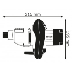 GRW 12 E Professional Stirrer & Paddle 1,200W 110V