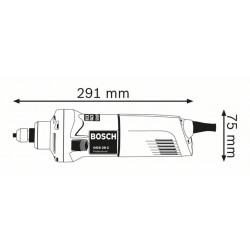 GGS 28 C Professional Straight Grinder 650W 110V