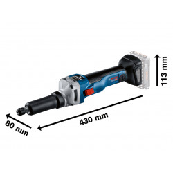 GGS 18V-10 SLC Professional Straight Grinder 18V Bare Unit