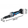 GGS 18V-10 SLC Professional Straight Grinder 18V Bare Unit