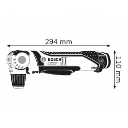 GWB 12V-10 Professional Angle Drill 12V Bare Unit