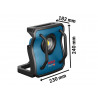 GLI 18V-4000 C Cordless Jobsite Light 18V Bare Unit