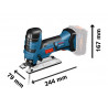 GST 18V-Li S 18V Professional Barrel Grip Jigsaw Bare Unit + L-BOXX