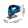 GST 18V-125 B Professional Jigsaw 18V Bare Unit