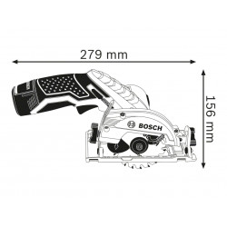 GKS 12V-26 Professional Circular Saw 12V Bare Unit
