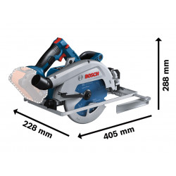 GKS 18V-68 GC Pro BITURBO Circular Saw 18V 2 x 5.5Ah ProCORE18V Li-ion