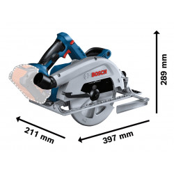 GKS 18V-68 C Professional BITURBO Circular Saw 18V 1 x 5.5Ah ProCORE18V Li-ion
