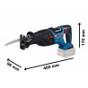 GSA 18V-28 Pro BITURBO Reciprocating Saw 18V Bare Unit