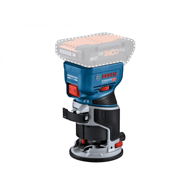 GKF 18V-8 Professional Cordless Palm Router 18V Bare Unit GKF 18V-8 Professional Cordless Palm Router 18V Bare Unit