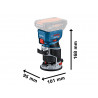 GKF 18V-8 Professional Cordless Palm Router 18V Bare Unit