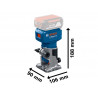 GLF 18V-8 Professional Palm Router 18V Bare Unit