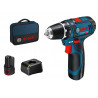 GSR 12V-15 Professional Drill Driver 12V 2 x 2.0Ah Li-ion