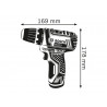 GSR 12V-15 Professional Drill Driver 12V Bare Unit