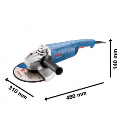 GWS 2200 P Professional 230mm Angle Grinder 2200W 110V