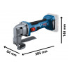 GSC 18V-16 E Professional Metal Shear 18V Bare Unit