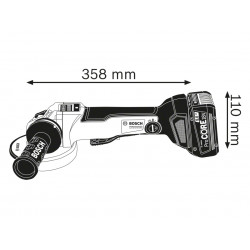 GWS 18V-10 PSC Professional Angle Grinder 125mm 18V Bare Unit
