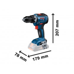 GSR 18V-55 Professional Drill Driver 18V 2 x 2.0Ah Li-ion