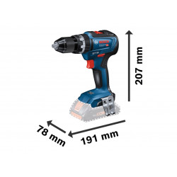 GSB 18V-55 Professional Combi Drill 18V 2 x 4.0Ah ProCORE18V Li-ion