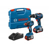 Professional Twin Pack 18V 2 x 4.0Ah Li-ion