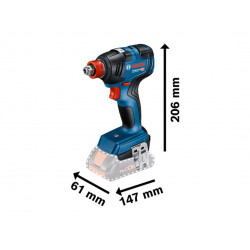 GDX 18V-200 Professional Impact Driver/Wrench 18V 2 x 5.0Ah Li-ion