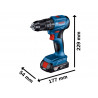 GSB 18V-45 Professional Combi Drill 18V Bare Unit