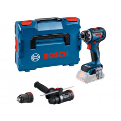 GSR 18V-90 FC Pro FlexiClick Drill Driver + 2 Attachments in Case 18V Bare Unit
