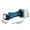 GCU 18V-30 Professional Drywall Router 18V Bare Unit